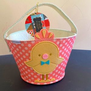 F.A.O Schwarz chick polka dots basket